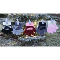 Перчатки детские MARGOT BIS 419 PUCHATKI STRIPE (одинарные) Перчатки детские MARGOT BIS 419 PUCHATKI STRIPE (одинарные)
