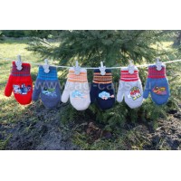 Варежки детские MARGOT BIS-STICKER (двойные) Варежки детские MARGOT BIS-STICKER (двойные)