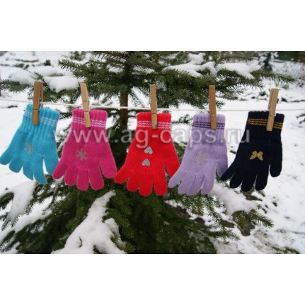 Перчатки детские MARGOT BIS-TINSEL (одинарные) - Фото