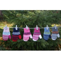 Варежки детские MARGOT BIS 419 RAKSA (одинарные со шнурком)