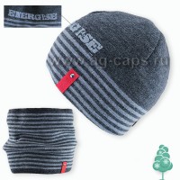 Комплект детский AJS J17 34-422 (на флисе+снуд двойной)