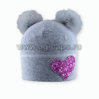 Шапка детская GRACEK W18 F-0132 (одинарный трикотаж)