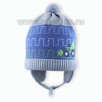 Шапка детская GRANS W18 KU-357-ACR-D kat.UA10 (на подкладке)