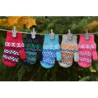 Варежки детские MARGOT BIS 418 WAREN (на флисе со шнурком)