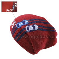 Шапка детская AJS 219 38-210  (двойная вязка)