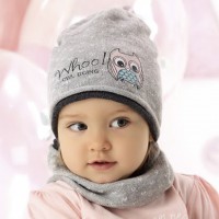 Комплект детский AJS 220 40-034/R (на подкладке+снуд одинарный)