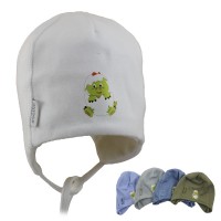 Шапка детская SELFIE CZm DINO BABY 220387 H2 (двойной трикотаж) 