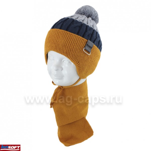 Комплект детский AGBO 420 3104 STAN (ISOSOFT)+(шарф одинарный) - Фото
