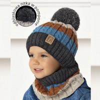 Комплект детский AJS 420 40-521 (подкладка флис)+(снуд одинарный)