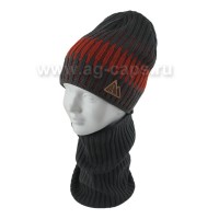 Комплект детский GRANS 420 A-1125DC kat KA19 (на хлопковой подкладке)+(снуд одинарный) Комплект детский GRANS 420 A-1125DC kat KA19 (на хлопковой подкладке)+(снуд одинарный)