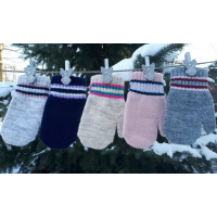 Варежки детские MARGOT BIS 421 ANALIS  (одинарные со шнурком)