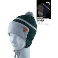 Шапка детская SELFIE CZm 1 421625 VISOR ACR-H (на хлопковой подкладке) 