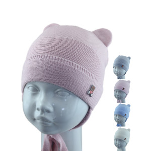 Шапка детская SELFIE CZmd ERSUS BABY 421637 ACR-SHH (на хлоп. подкл.+ утеп. SHELTER) U - Фото