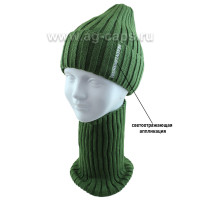 Комплект детский AGBO 422 5465 LIVIDO (на флисовой подкладке)+(снуд одинарный)