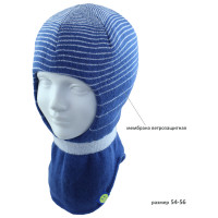 Шапка-шлем детская SHLm 0 SMILE-1M ACR-SHH (на хлоп. подкл. +утеп. SHELTER) 54-56